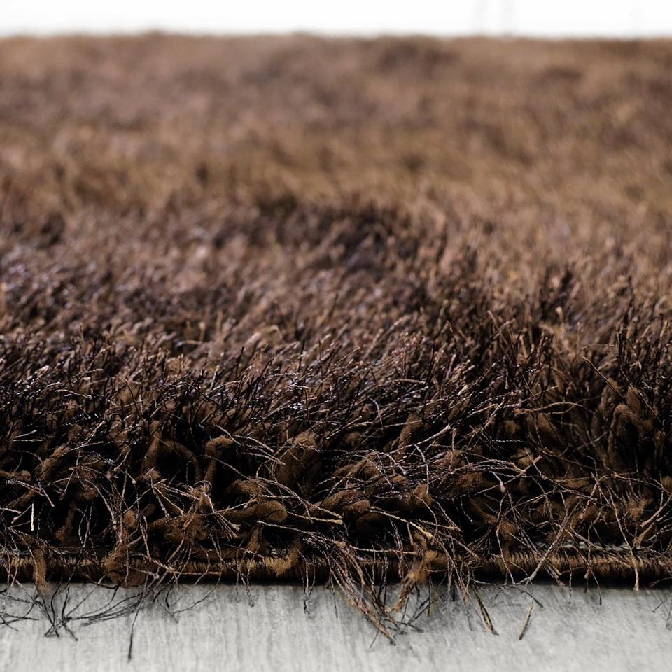 Large Brown Shaggy Rugs