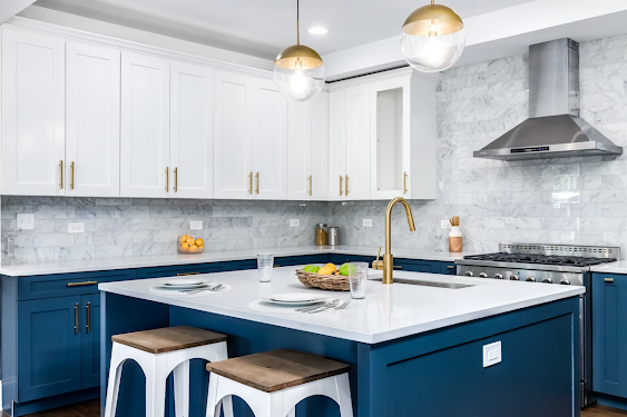 Are Navy Blue Kitchen Cabinets Fashionable