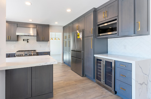 How to Enhance Your Blue Grey Kitchen Cabinets